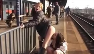 2 Cuties at The Station