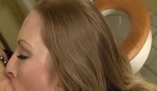 Crazy pornstar Vicky Vixen in amazing facial, large cocks xxx episode