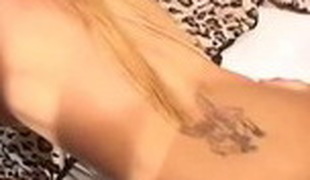 blondine milf blowjob spermskud Ansigtet små bryster cunnilingus