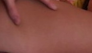 brunette anal sædsprut facial